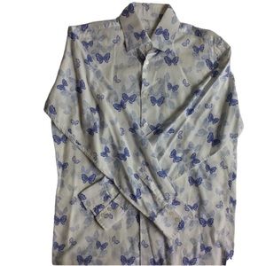 Richard James Savile Row butterfly 🦋 dress shirt